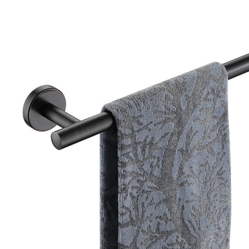Oil Rubbed Bronze Towel Bar, 24 Inch 304 Stainless Steel Thicken 0.8mm Towel Rack Bathroom, Towel Holder Wall Mount