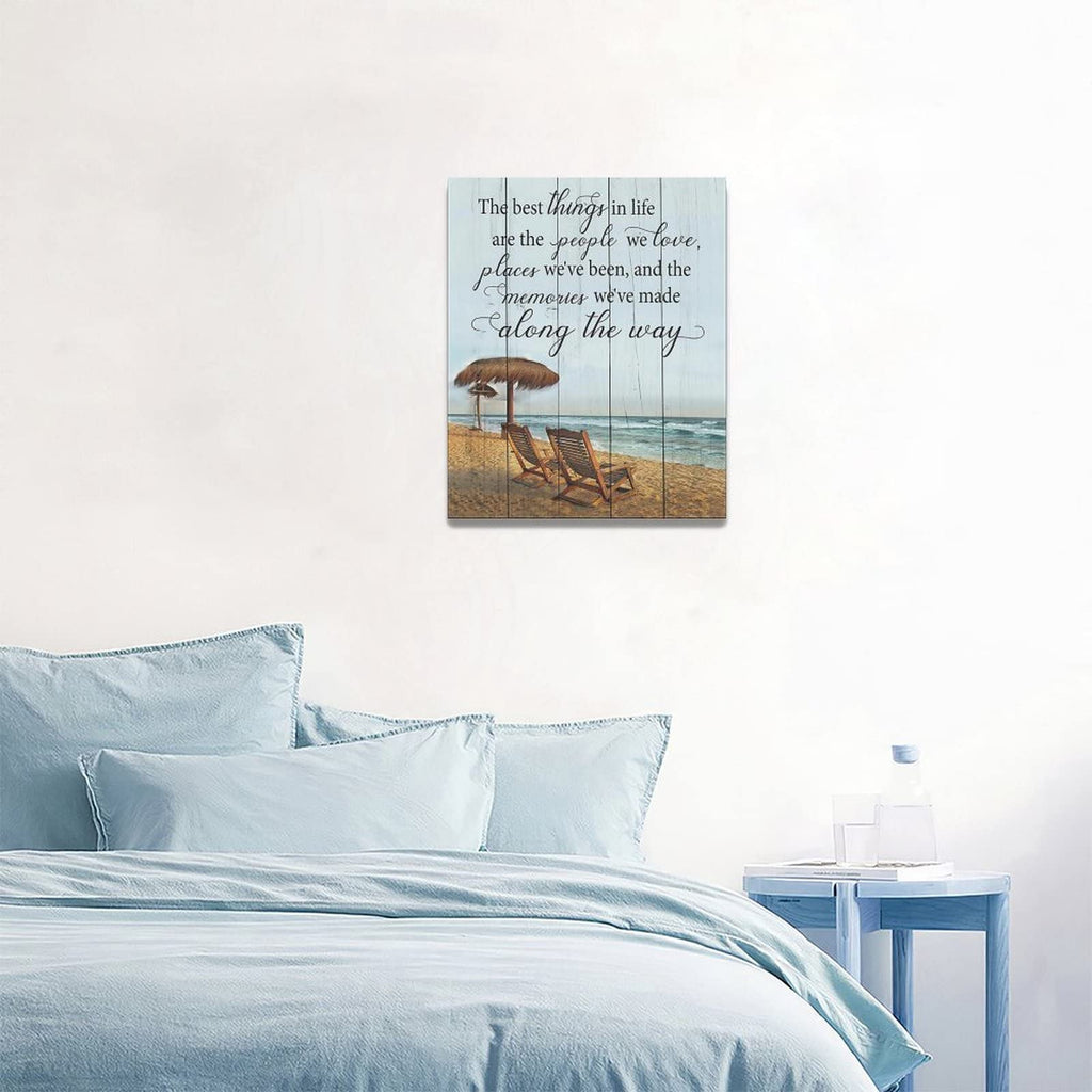 Beach Coastal Bathroom Wall Art Motivational Ocean Wall Decor Nautical Pictures Canvas Prints Painting Beach