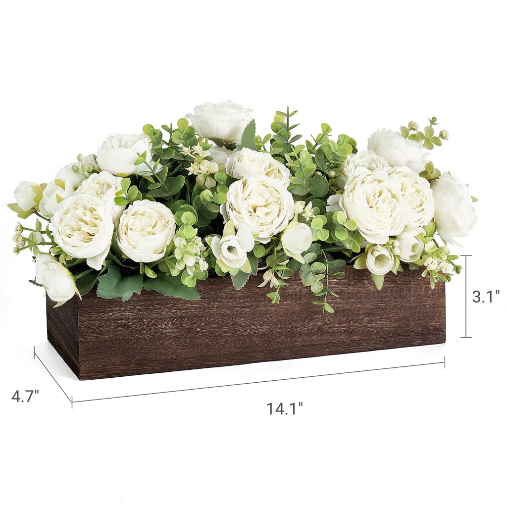 Artificial Flowers Farmhouse Centerpieces for Coffee Table Decor
