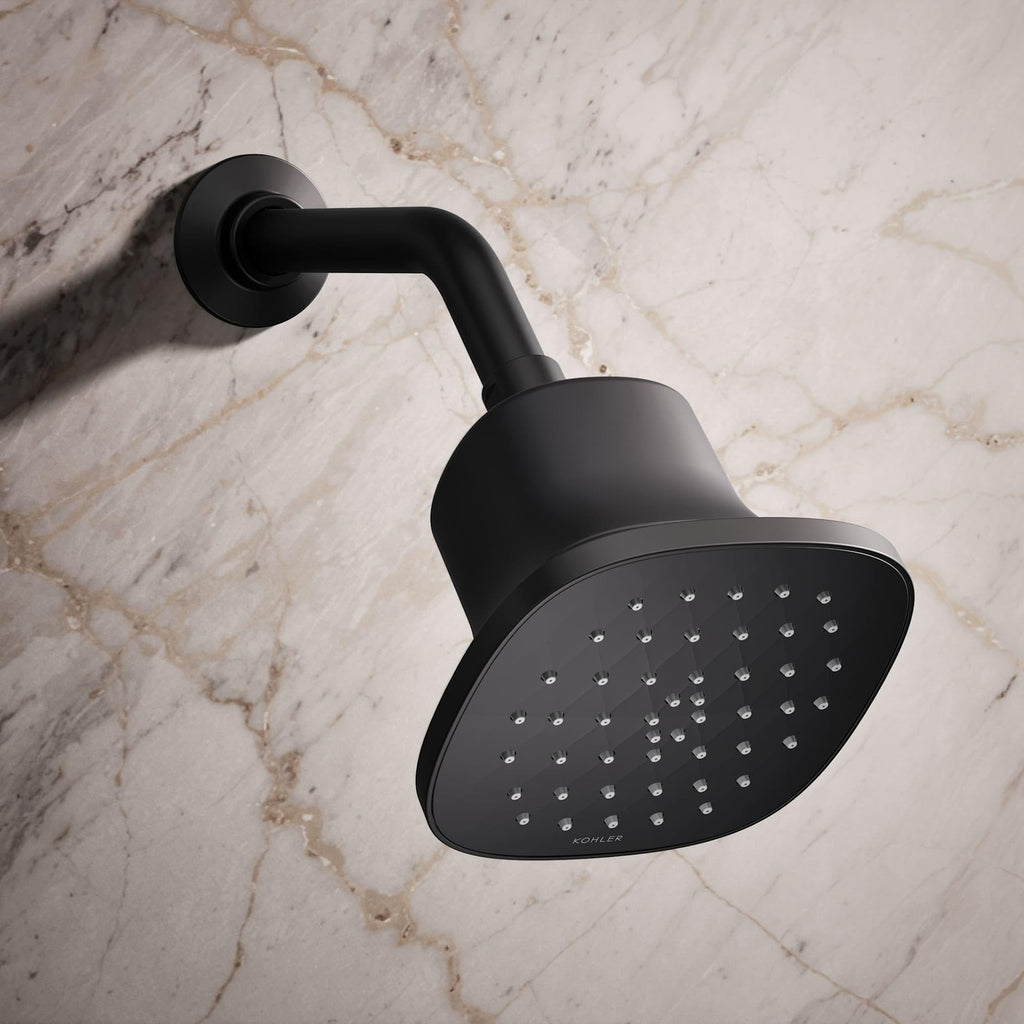 Cinq Square Single-Function Filtered Showerhead, 2.5 GPM, Chrome