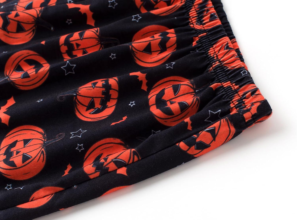 Pajamas for Boys Cute Black Gamer Short Sleeve and Pants Sleepwear pieces Big Kids Summer PJS