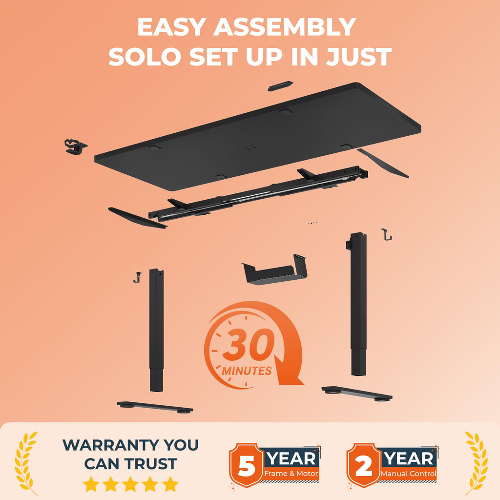 79''x31''Large Standing Desk Electric Adjustable