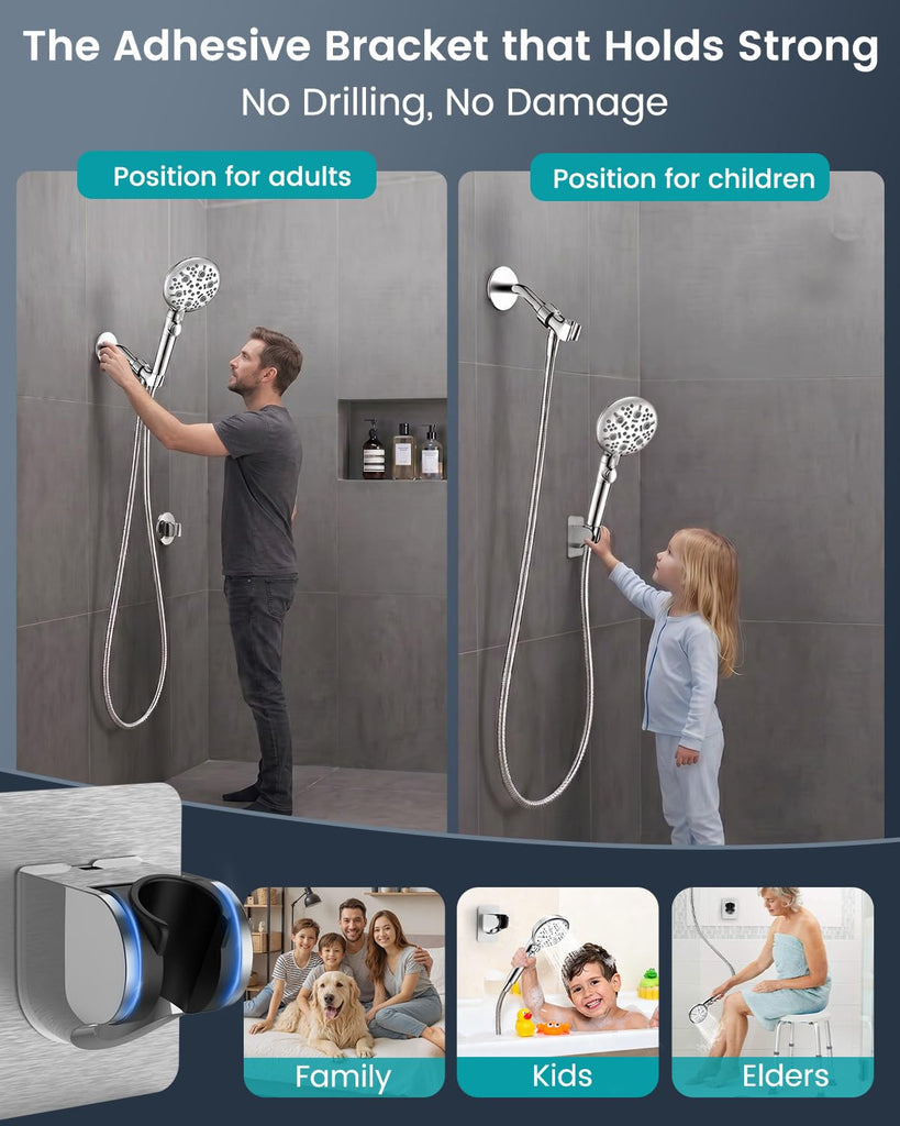 Shower Head with Handhled High Pressure Hand held Showerhead