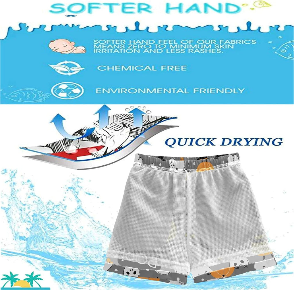 Boys Swim Trunks Board Shorts Little Boys Bathing Suit Swimsuit Boy Swimwear to Big Kid Sizes ( -16)