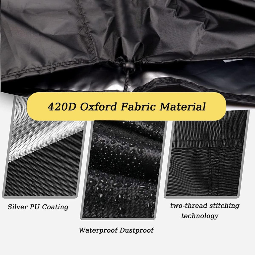 Patio Bench Loveseat Cover, 75x26x35inch Premium Heavy Duty Waterproof Outdoor Furniture Protection Cover