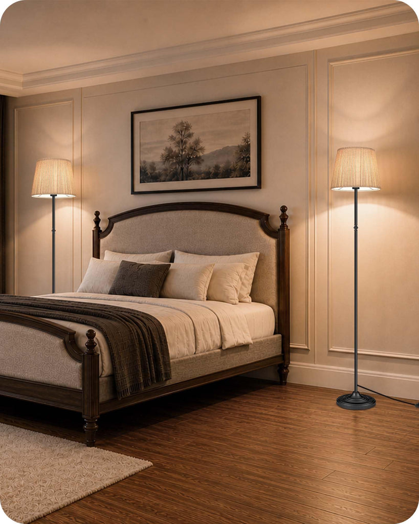 Dimmable Floor Lamp, 68" Tall Standing Lamp