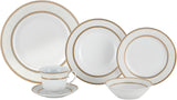 Lorenzo Amelia 57-Piece Dinnerware Set, Service for 8
