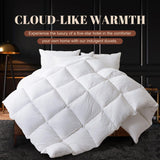Feather Comforter, Filled with Feather and Down Fiber