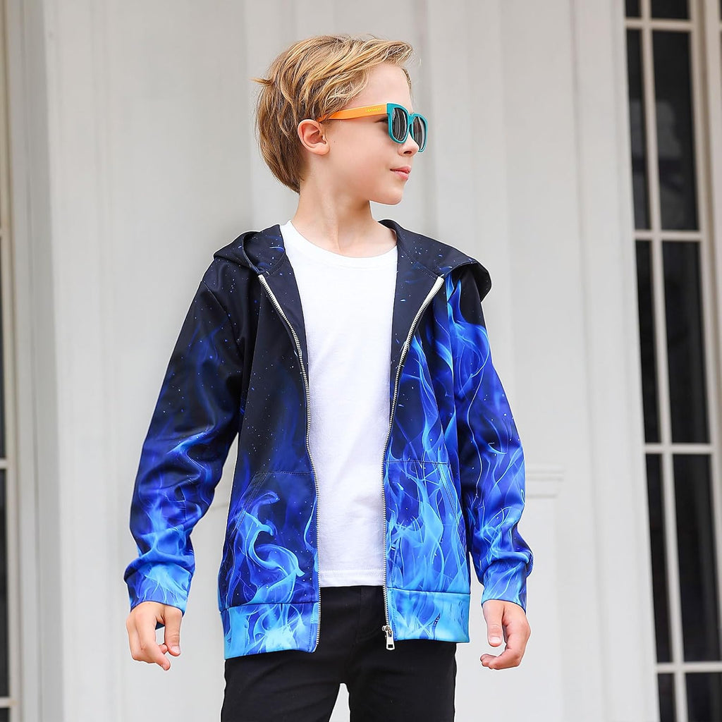 Boys Hoodies Sweatshirt Cool Pullover with Pockets