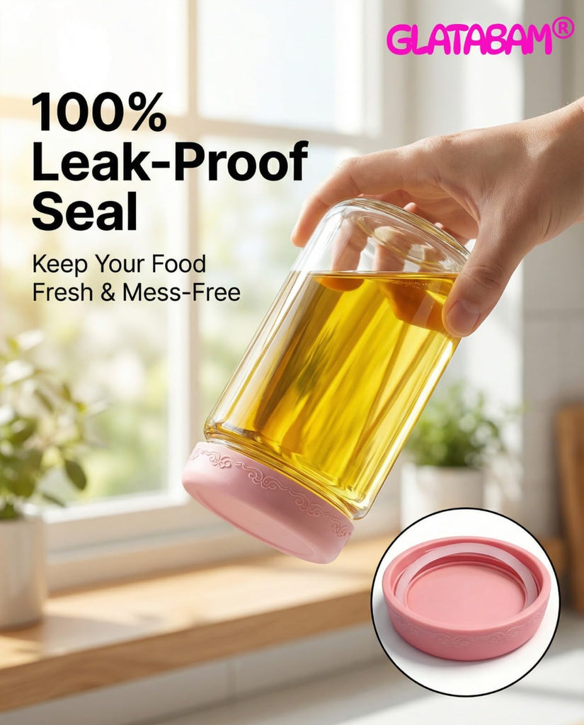 18 OZ 8Pack, Overnight Oats Jars with Lids, Glass Meal Prep Containers, Airtight Mason Jars for Breakfast, Yogurt