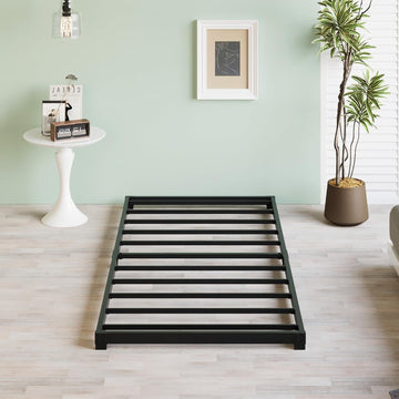 3 Inch Low Profile Bed Frame Heavy Duty Floor Platform