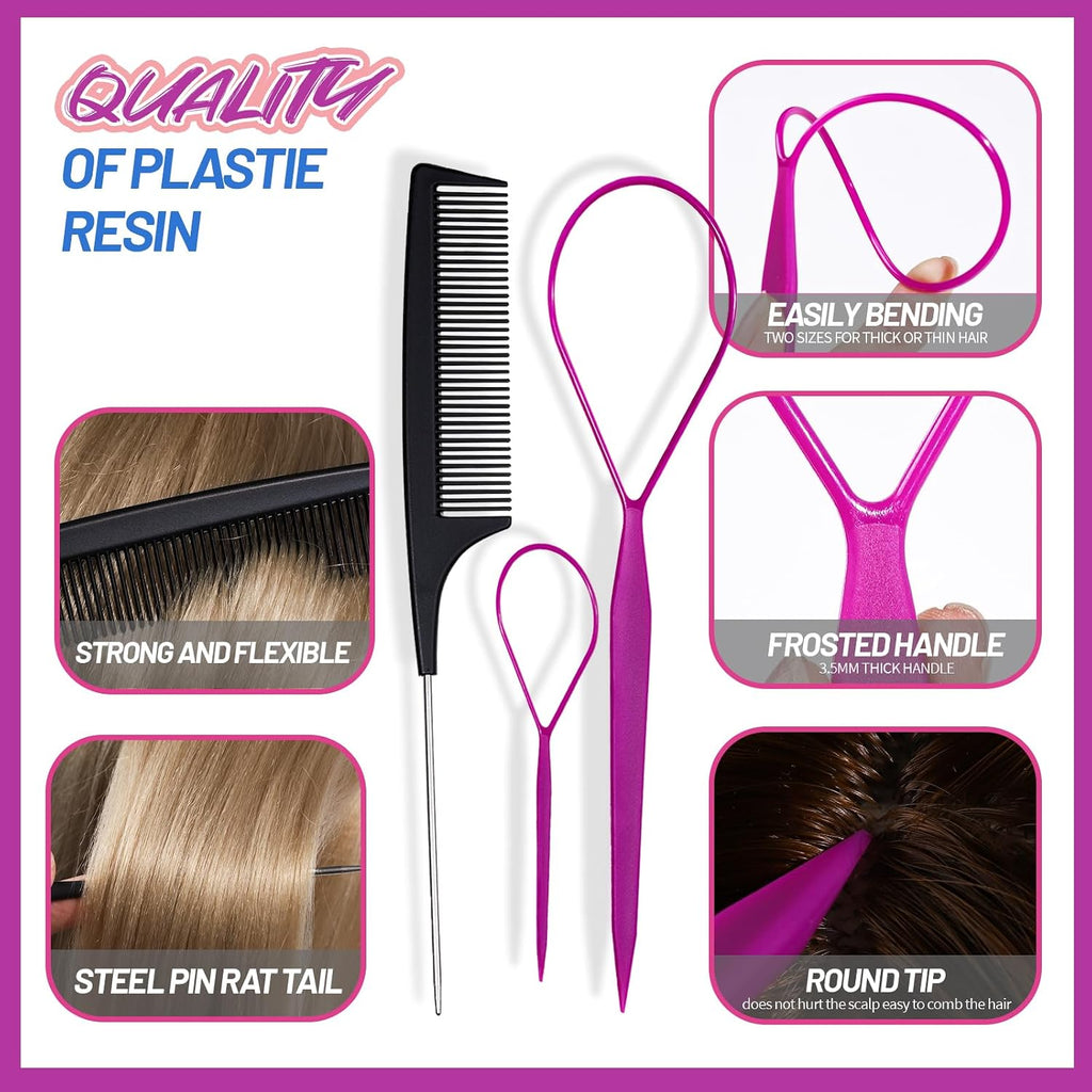Hair Accessories for Girls Colorful Hair Rubber Bands Hair Ties