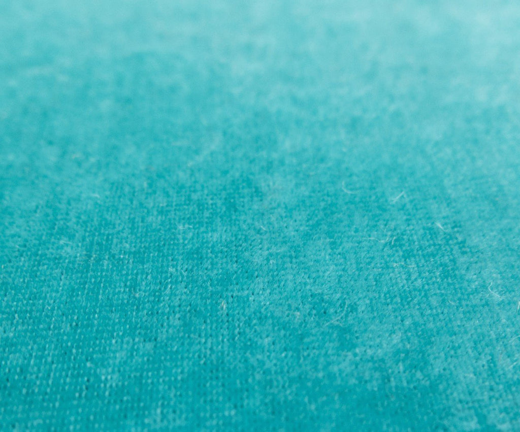 Aquamarine Stretch Velvet Fabric by The Yard 4 Way Stretch 58" Width