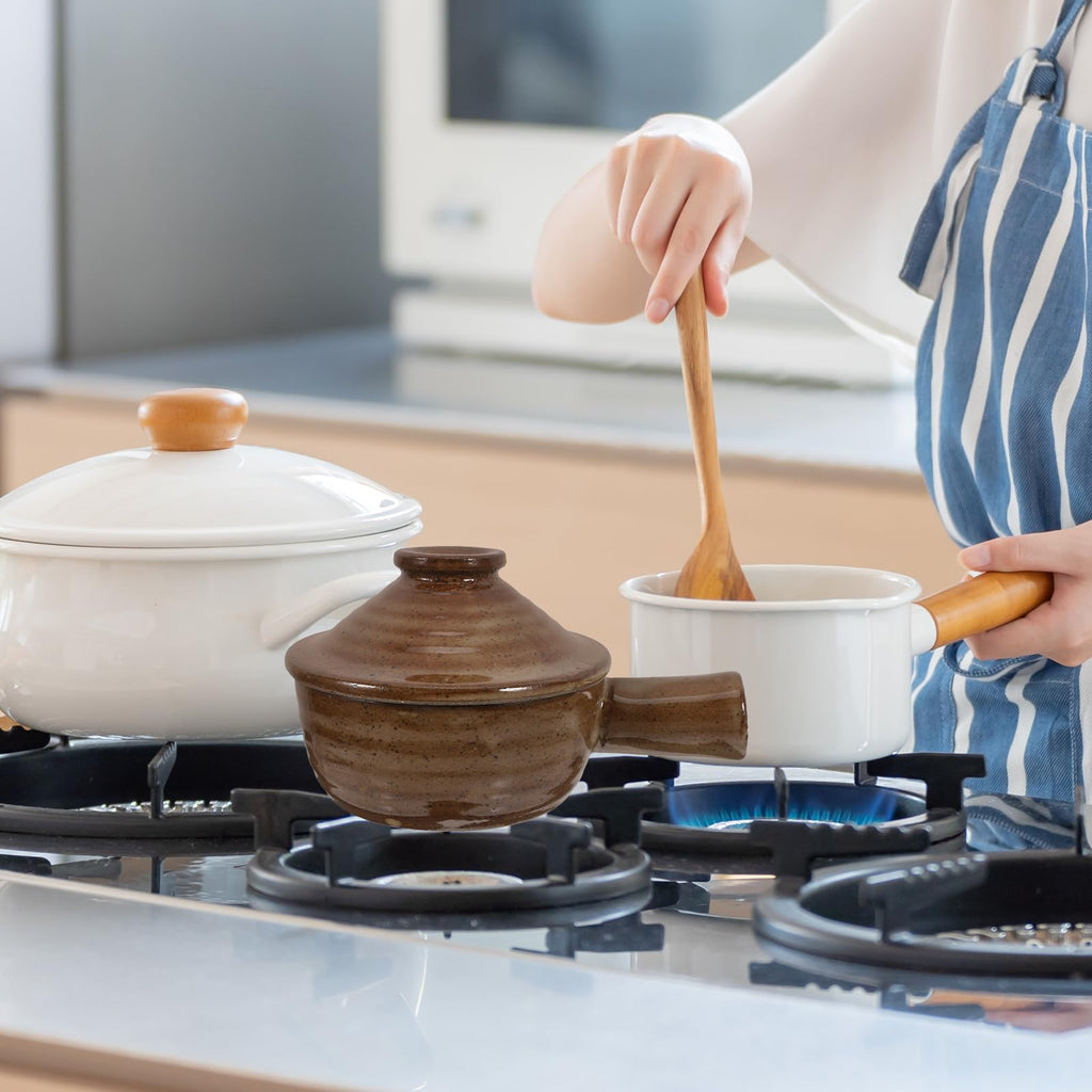 1pc Casserole Saucepan Stew Cooker Baking Dish Small Ceramic Bowl Mini Tart Pans for Baking Clay Tools Microwave Soup