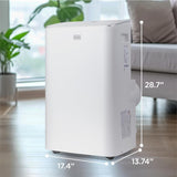 Smart Portable Air Conditioner,12,000 BTU, for Rooms Up To 550 Sq. Ft.