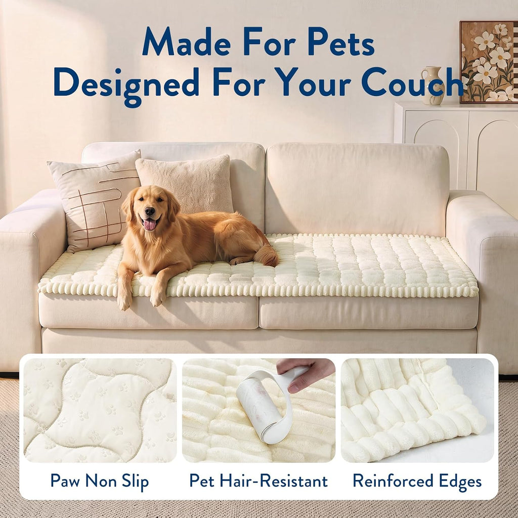 Couch Covers for Dogs, Non-Slip Washable Pet Friendly Sofa Protector