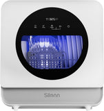 Portable Countertop Dishwasher, Smart App Control, Triple-Jet Cleaning, Built-In Dual Supply &Water 