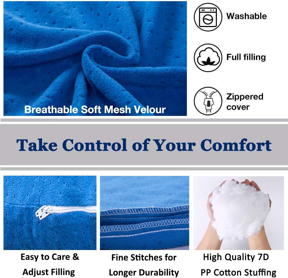Pregnancy Pillow, U Shaped Full Body Pillow for Maternity Support, Sleeping Pillow with Cover for Pregnant Women