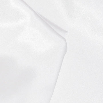 Stretch Satin Fabric for Bridal Dress Decoration & Craft 47 Inches Width By The Yard (White 2Yards)