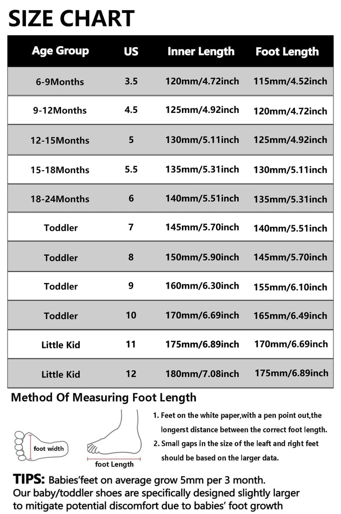 Toddler Sneakers Baby Boys & Girls Barefoot Shoes Lightweight Breathable Walking Running Tennis Athletic Sport Shoes