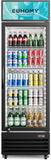 Commercial Display Refrigerator, 9 Cu.Ft Glass Door Merchandiser Drink Fridge wi