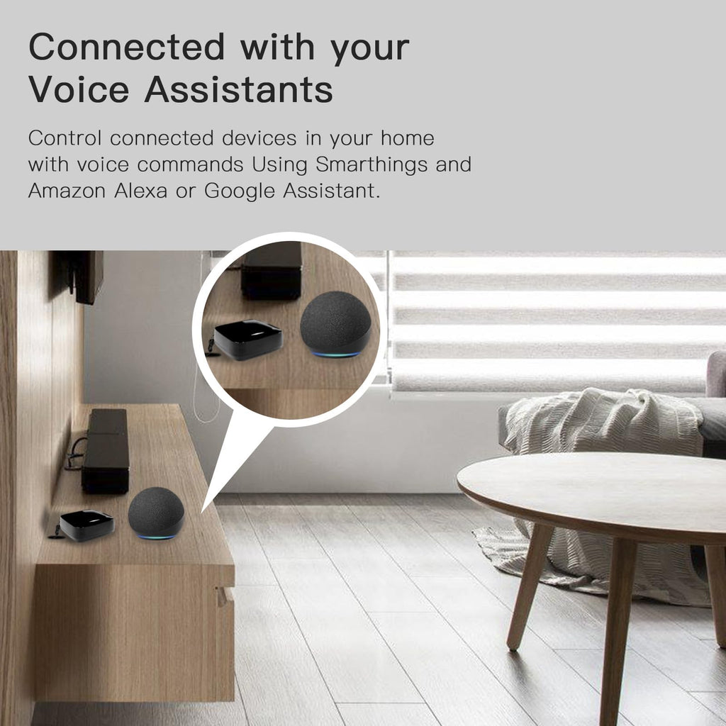 Smart HUB Blinds Remote Control Center Electric Roller Blind Accessories Support Connection with Tuya, Life APP