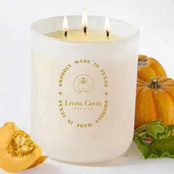 Toasty Pumpkin Brulee - Sweet Pumpkin & Vanilla with Earthy Nutmeg & Cardamom - Perfect Cozy for Fall - Pure Beeswax - Set of 15