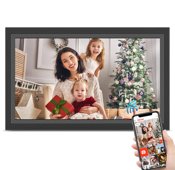 Digital Picture Frame- 15.6inch Digital Photo Frame with 1920 * 1080 IPS Touch Screen HD Disply, Built-in 32GB