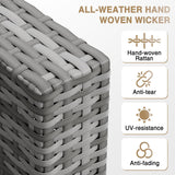 Aoxun Patio Furniture Sets, 7-Piece Outdoor Patio Furniture with Thick Cushions