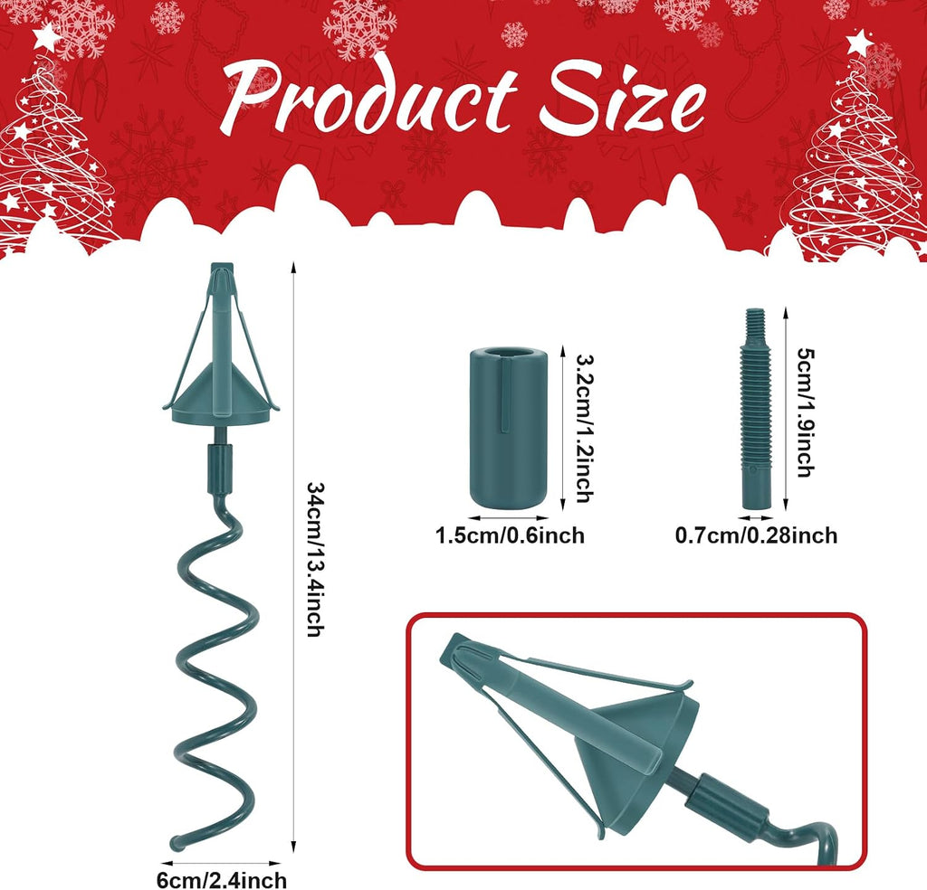 Christmas Tree Topper Holder Twist on Universal Tree Topper Stabilizer with Adjustable Attachment,Christmas Tree