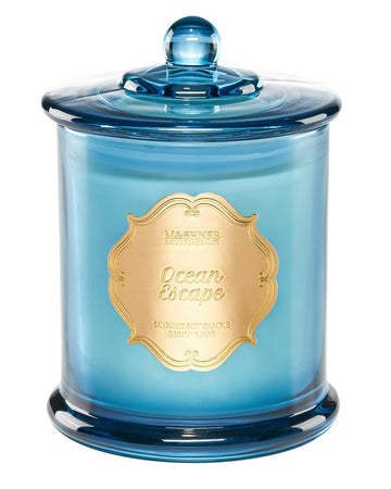 Ocean Escape Non Toxic Large Soy Candle, 12.7oz Summer Scent
