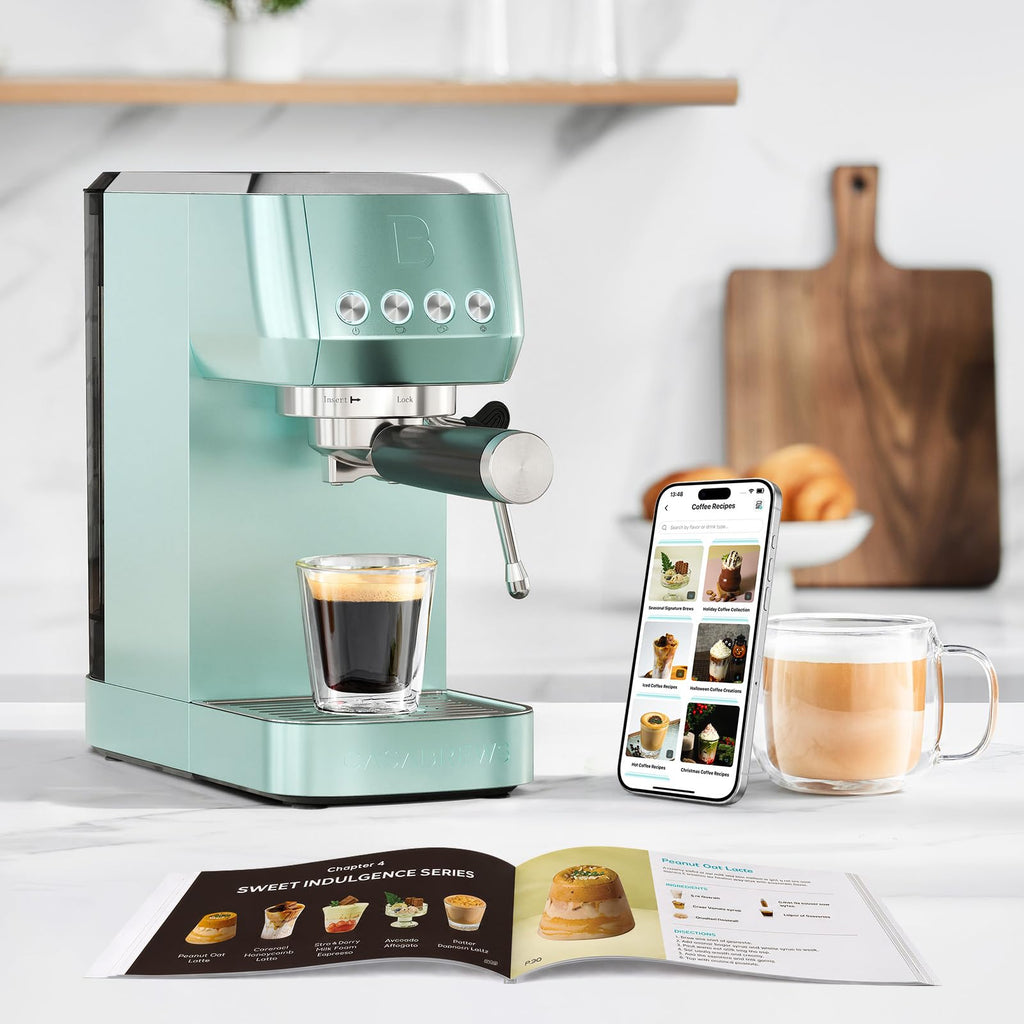 Essential Espresso Machine, Stainless Steel Espresso Maker