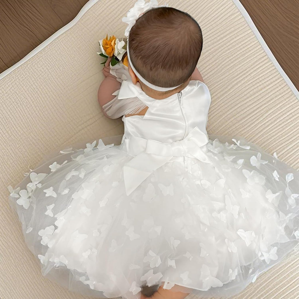 Baby Girl Dress,Toddler Girls Birthday Party Dress Butterfly Tutu Dress