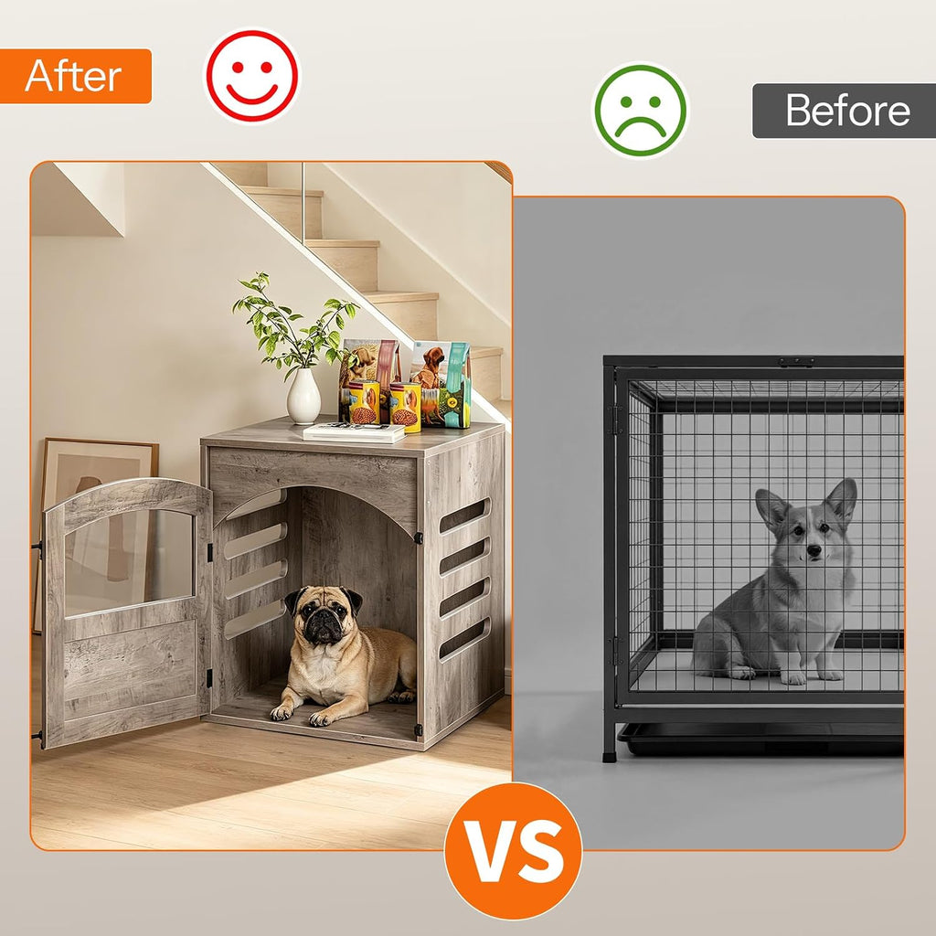 Dog Crate Furniture, Small Dog Kennel Indoor, Pet Side End Table