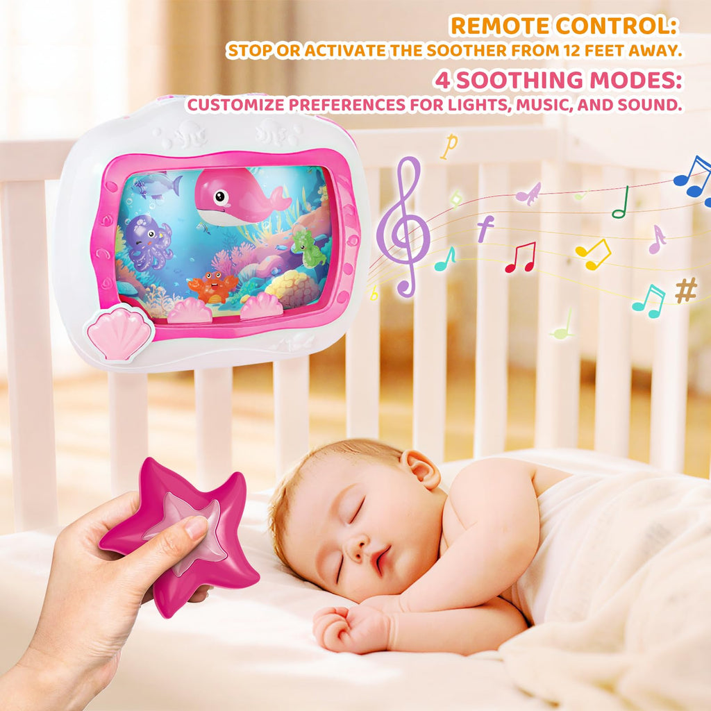 Sleep Soother Musical Toy with Light for Newborns