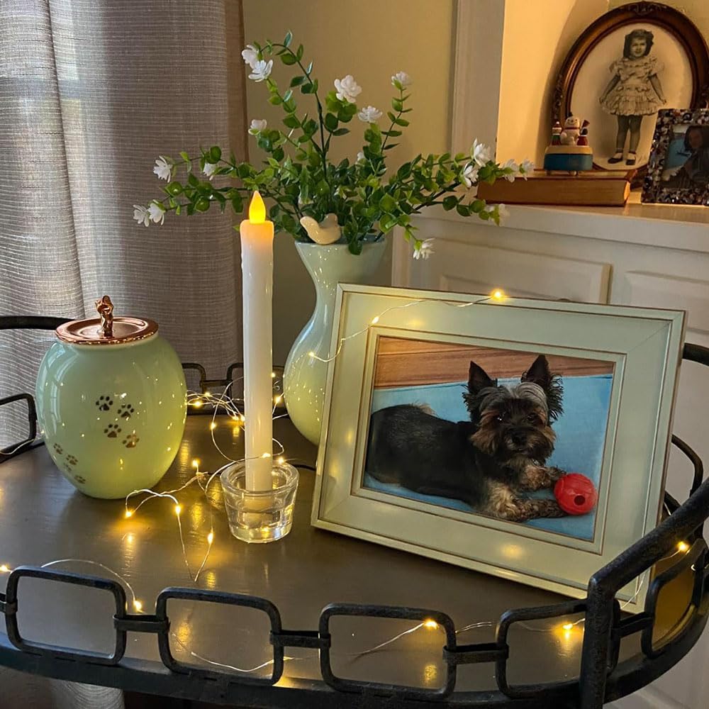 Medium Pet Urns for Dogs Ashes, Ceramics Pet Urn for Cat Ashes