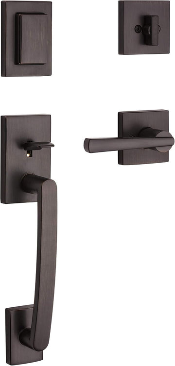 Spyglass , Front Entry Handleset with Interior Lever - Door Handleset