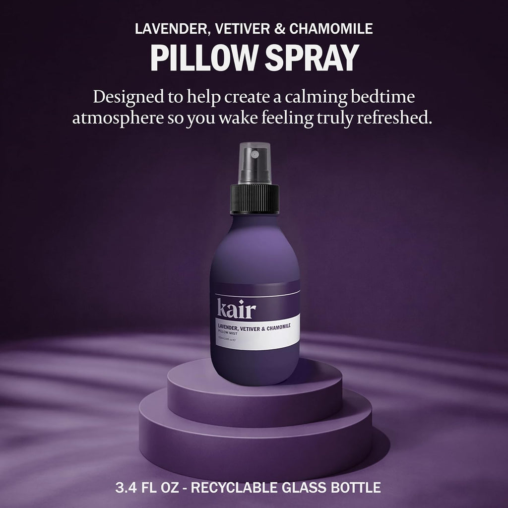Pillow Spray Mist, Lavender Vetiver & Chamomile, Natural Aromatherapy - Set of 34