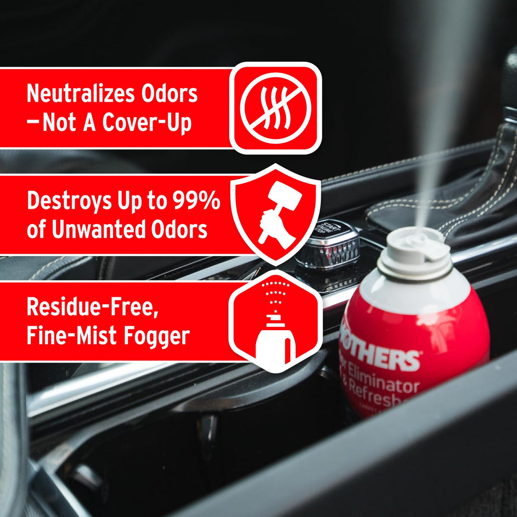 Odor Eliminator & Refresher, New Car Scent, 2 oz. Aerosol (06811)