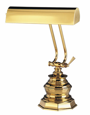 Portable Desk/Piano Lamp, Polished Brass