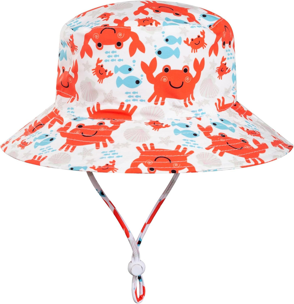 Toddlers and Baby Boys' Piece Swimsuit Trunk Rashguard Set and Sun Hat Swimwear Bathing Suit Sunsuit Swim Shirt UPF