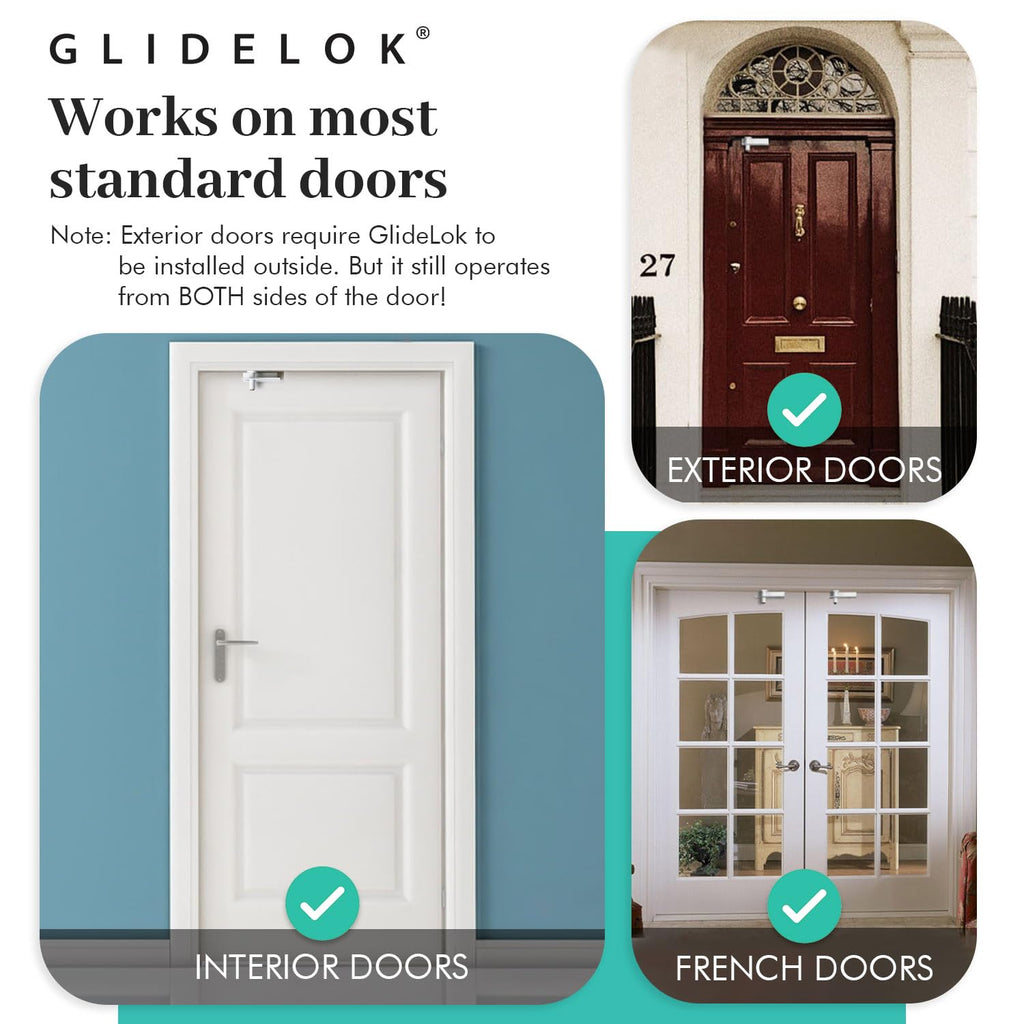 1 Pack Child Safety Door Top Lock | for Toddler Childproofing