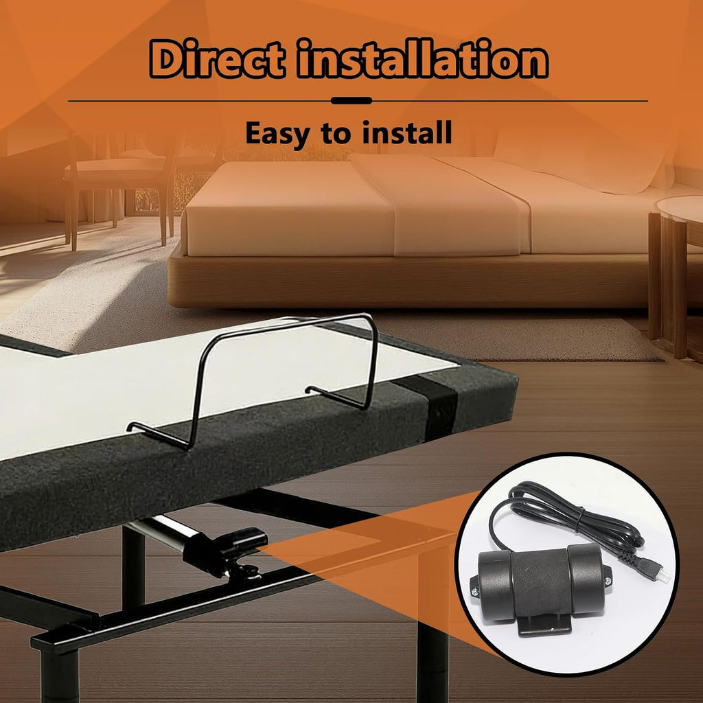 ZYT-36S-42 Adjustable Bed Massage Motor Replacement for Head & Foot Areas, 24V, 2500 RPM