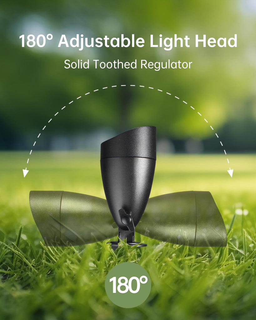 8Pack Low Voltage Landscape Spotlight,12v Outdoor Uplight Waterproof