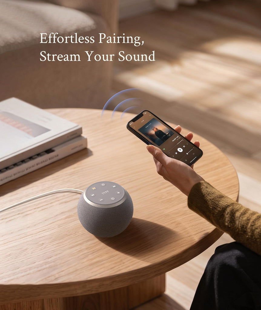 Sound Machine, White Noise Machine, Ultimate Noise Masking for Sleep
