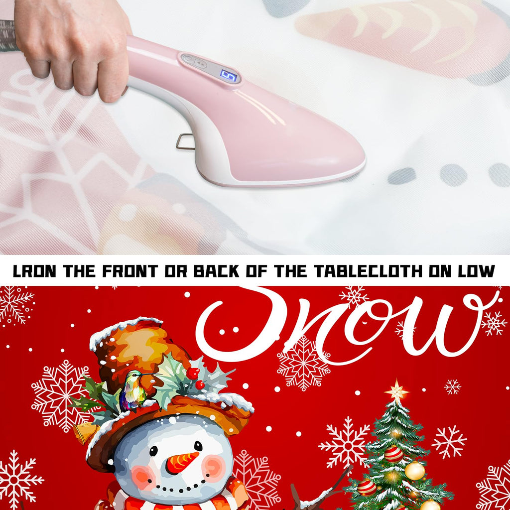 Round Fitted Tablecloth with Elastic Round Outdoor Tablecloths Fitted Table Covers for Tables Waterproof Reusable