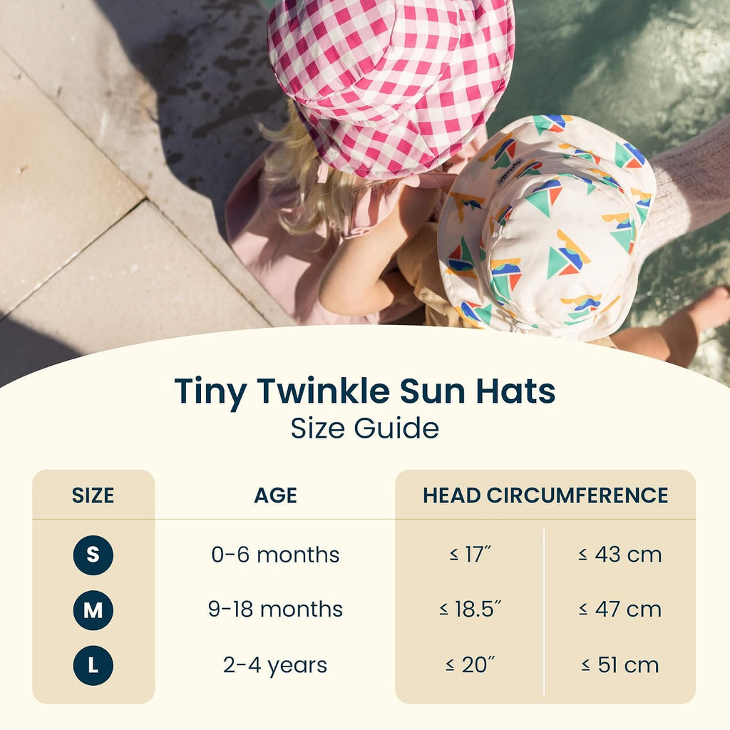 Baby&Toddler Sun Hat|Adjustable UPF 50+ Bucket Hat for Infants&Kids|Lightweight Quick-Dry Hat for Beach&Swim