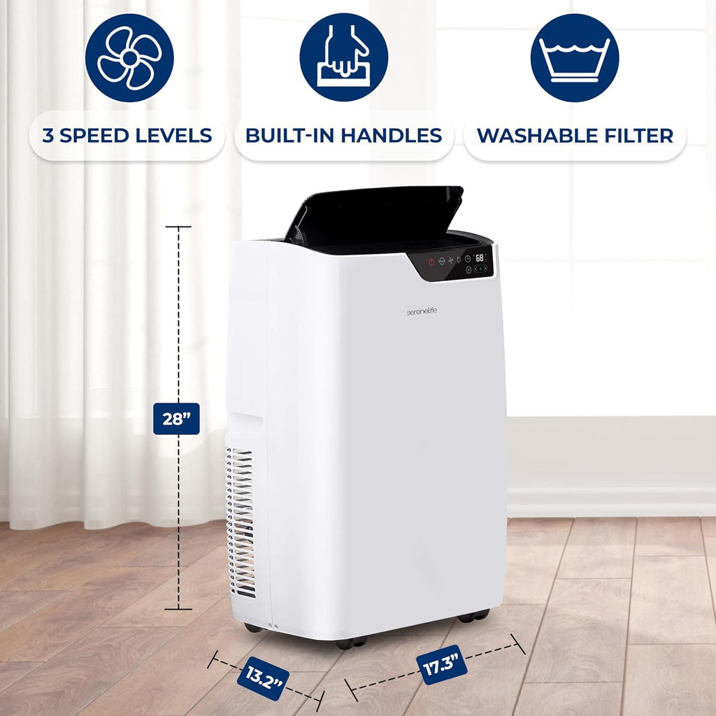 Portable Air Conditioner 12000 BTU - 4-in-1 with Heating