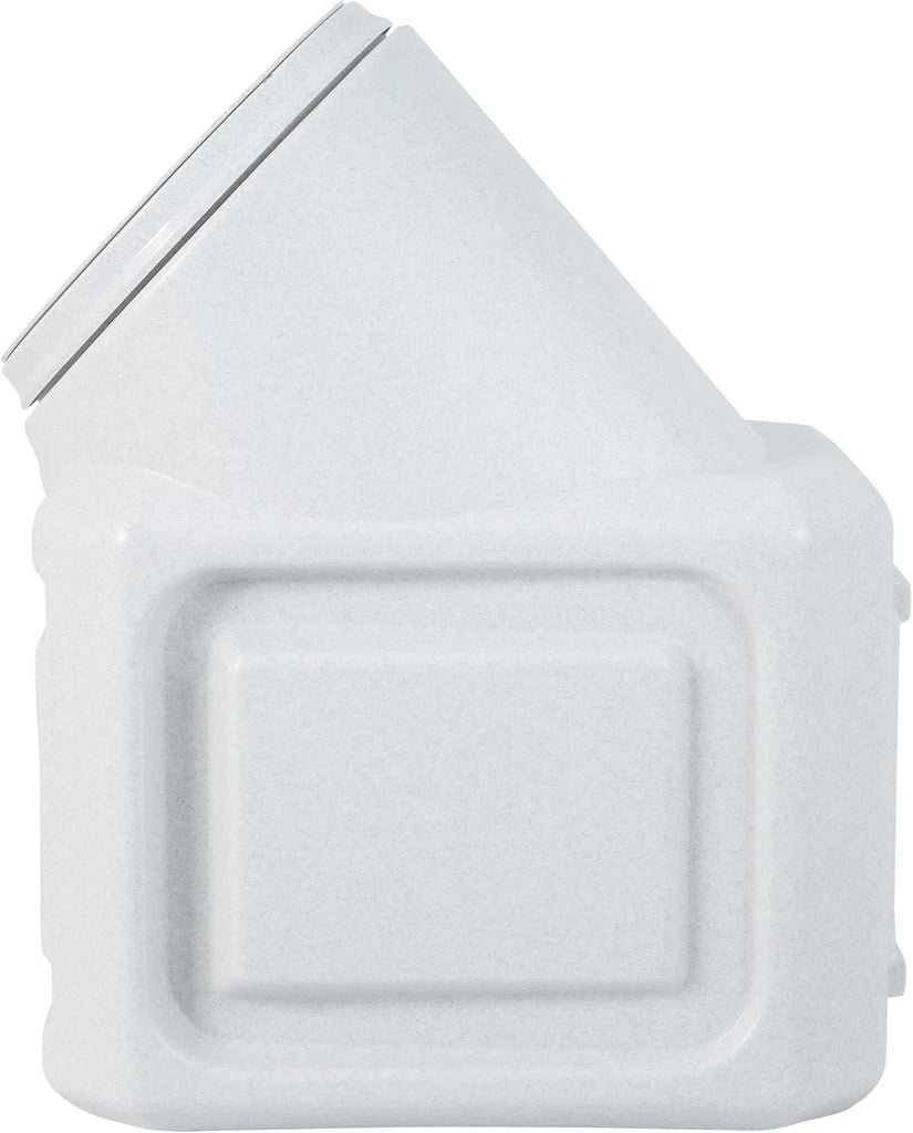 Vittles Vault Traditional Dog and Cat Food Container + Scoop, Gray, 60lbs