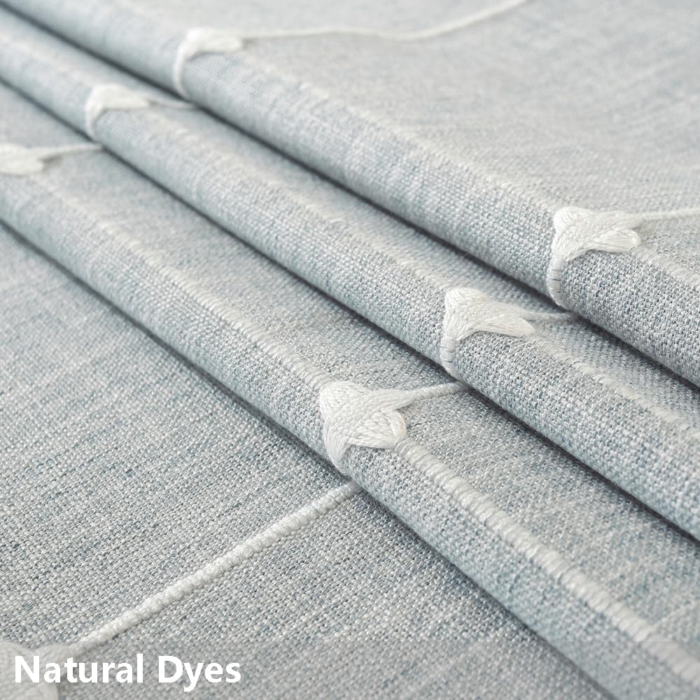 52 x 70 Cloth Tablecloths Rectangular Blue Table Coth Rectangle Table Summer Farmhouse Cotton Tablec